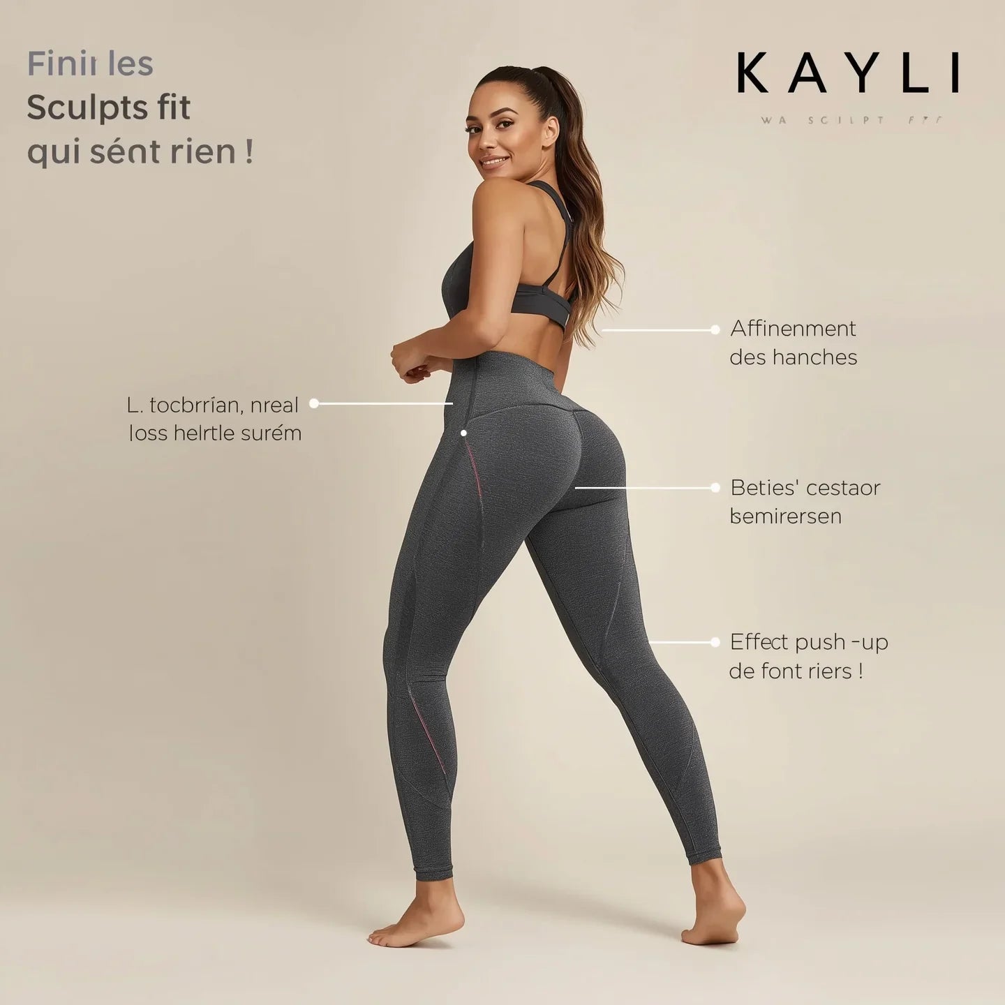 Kayli™ CURVEAIR-Compression parfaite, zéro transparence