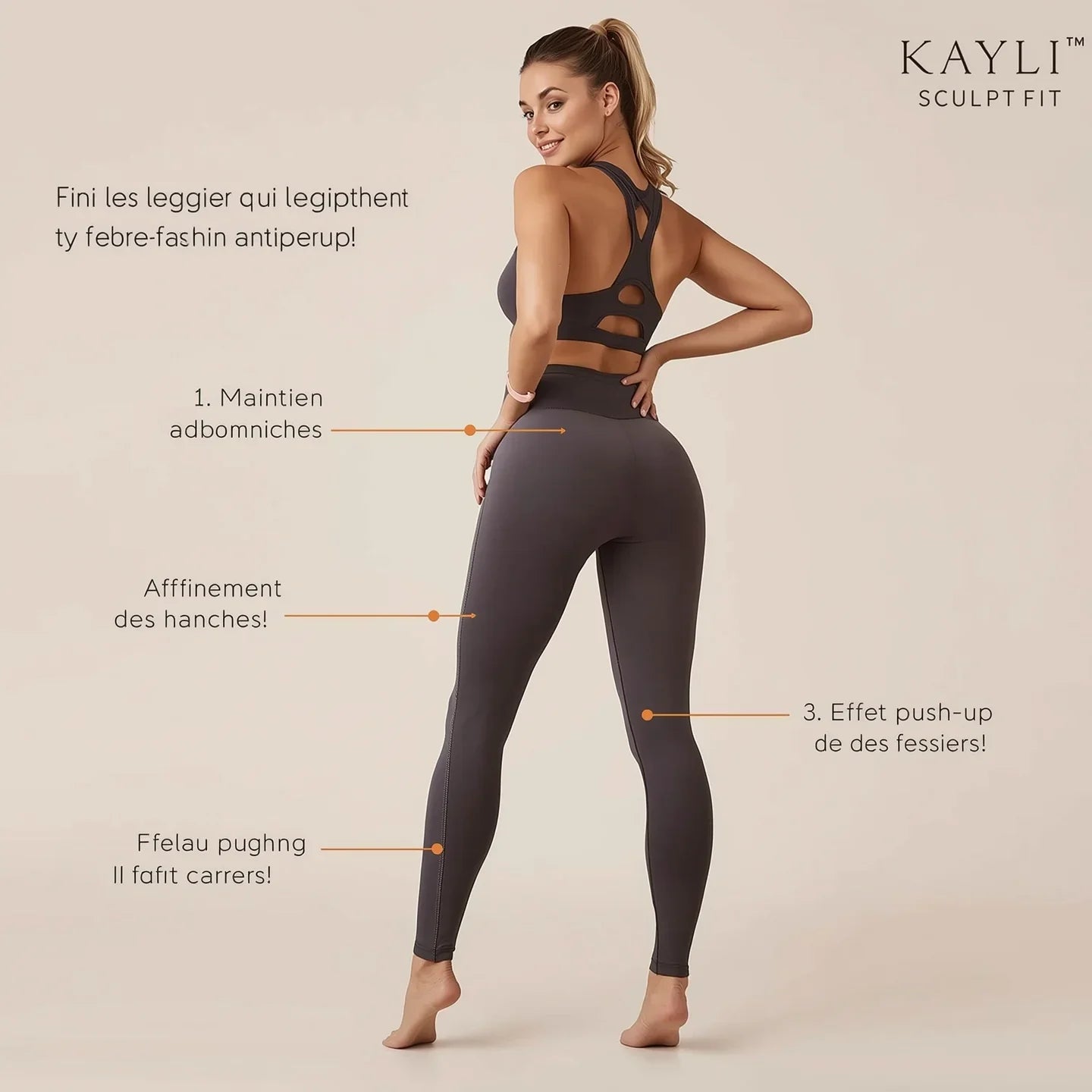 Kayli™ CURVEAIR-Compression parfaite, zéro transparence